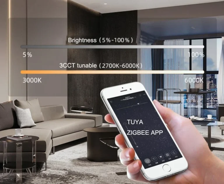 Luces regulables zigbee inteligentes
