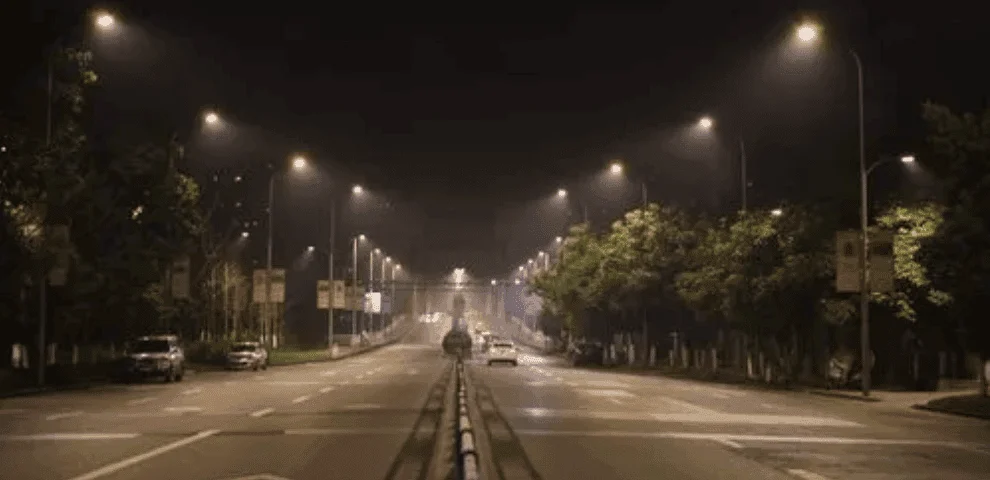 LED街路灯の色温度1