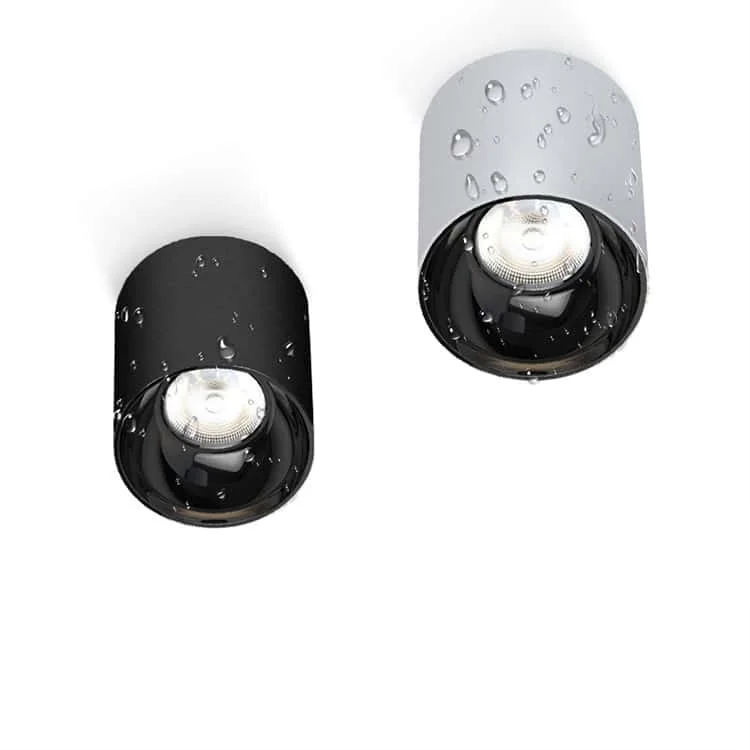 IP65防水円筒形直付けスポットライト