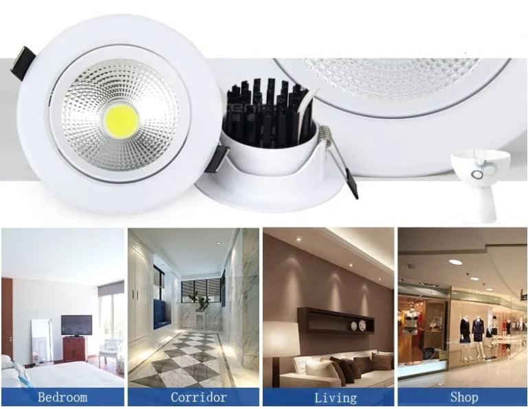 LED aplicación de iluminación empotrada