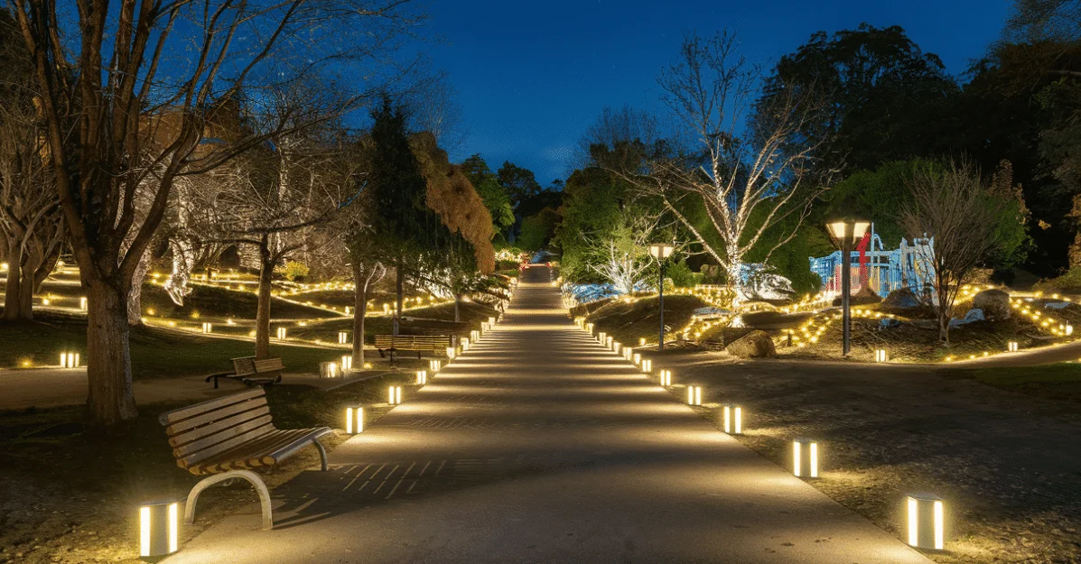 屋外公園照明
