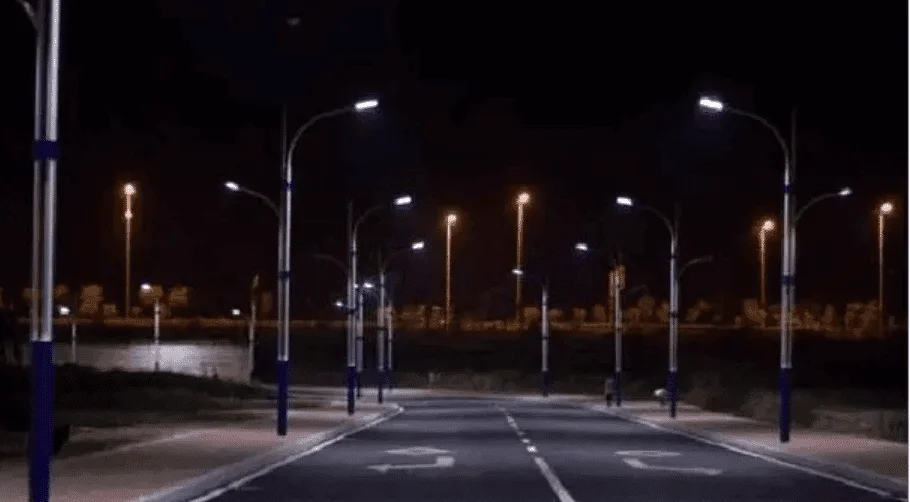 屋外道路灯
