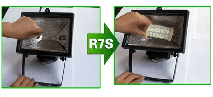 投光器のLED交換